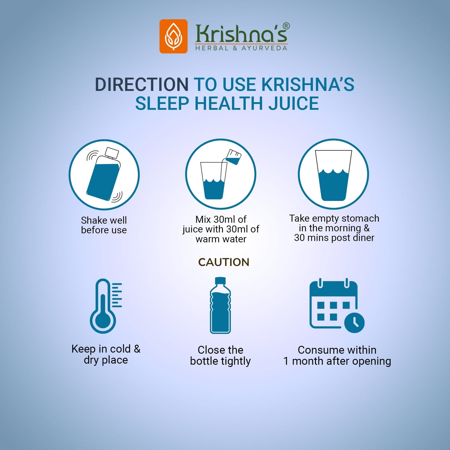 Krishna'S Herbal & Ayurveda Sleep Health Juice | Swadesiicart