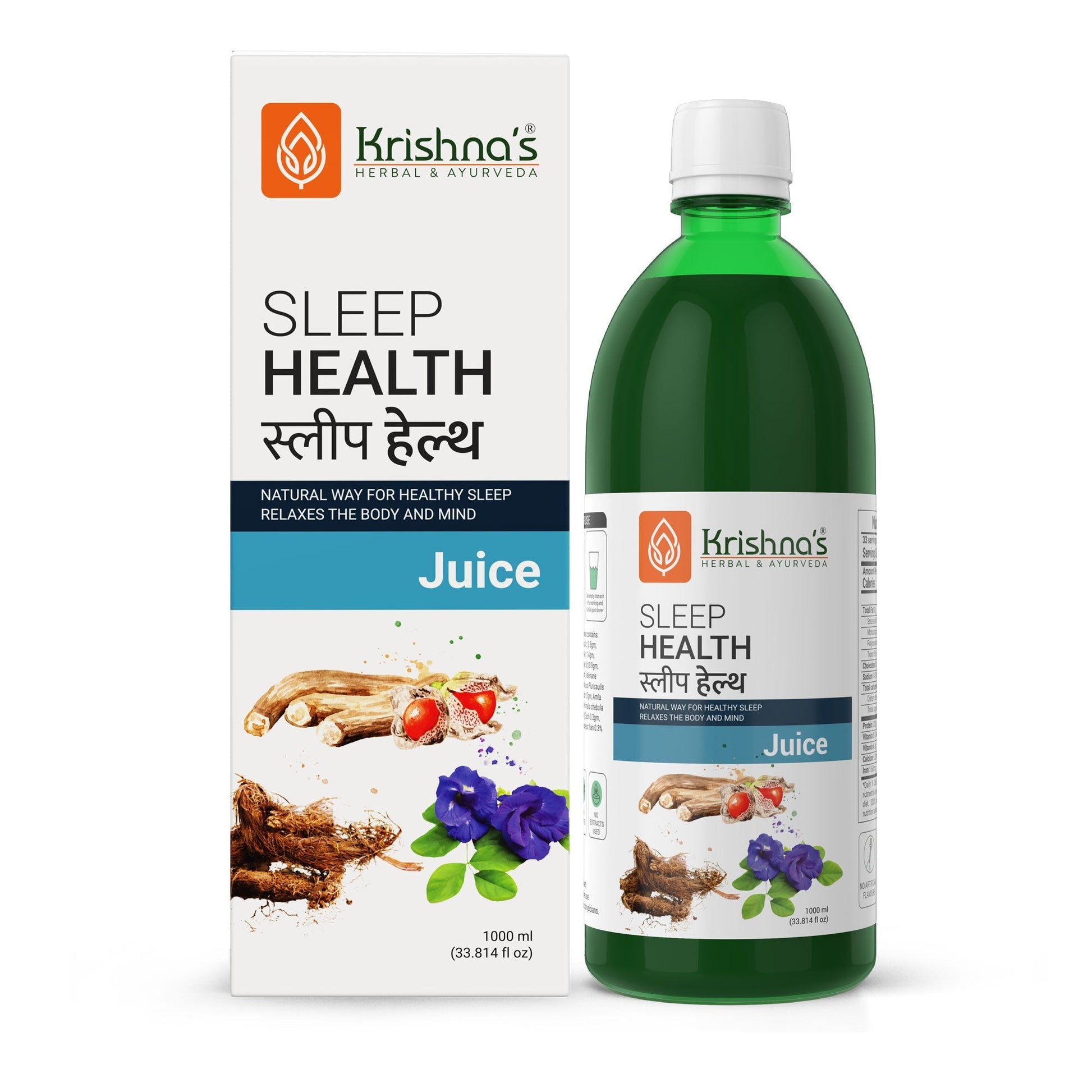 Krishna'S Herbal & Ayurveda Sleep Health Juice | Swadesiicart