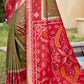 Shree Shyam Fashion Mehndi Pochampally Silk Saree