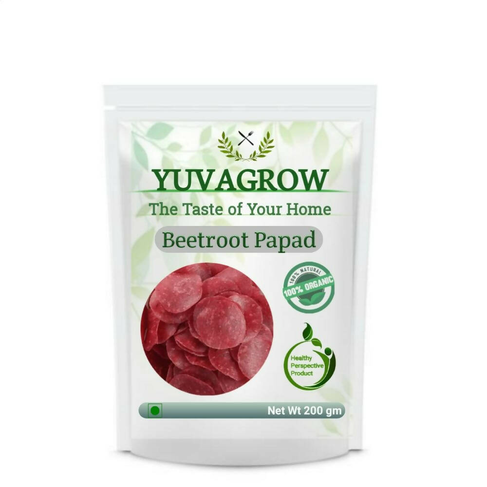 Yuvagrow Beetroot Papad - YUVAGROW