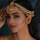 Kundan Layered Matha Patti (Gold) - Ruby Raang | Swadesiicart
