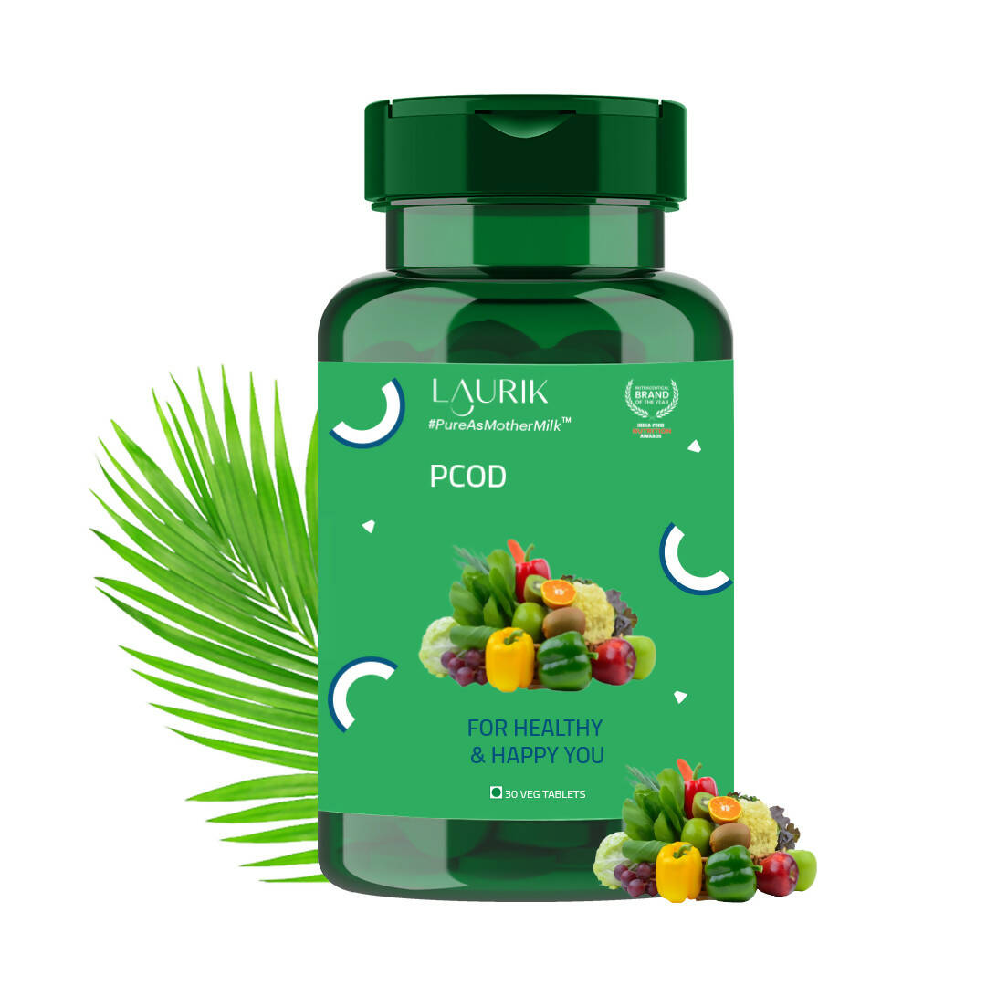 Laurik PCOD Balance Tablets With Vitamin D2, Folate And Inositol For Women Health | Swadesiicart