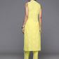 Ahalyaa Women's Traditional wear Kurta Set - Yellow | Swadesiicart