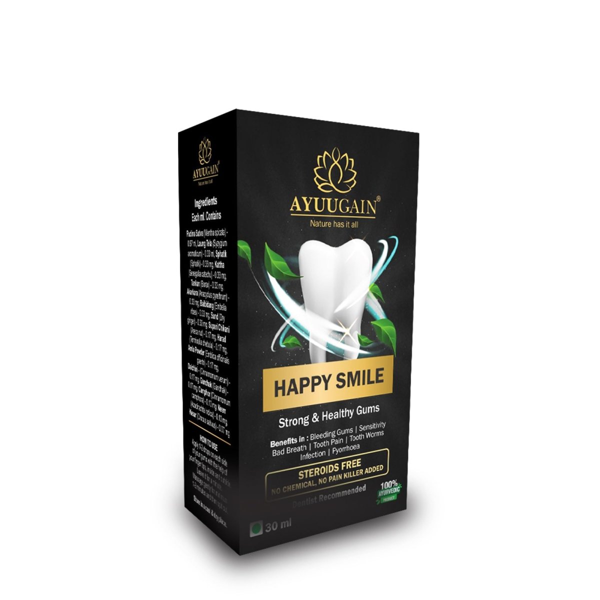 Ayuugain Happy Smile Gum Paint - Swadesiicart