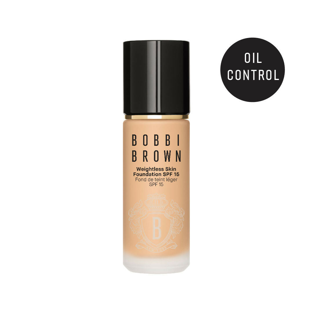 Bobbi Brown Weightless Skin Natural Matte Finish Foundation SPF 15 - Natural | Swadesiicart