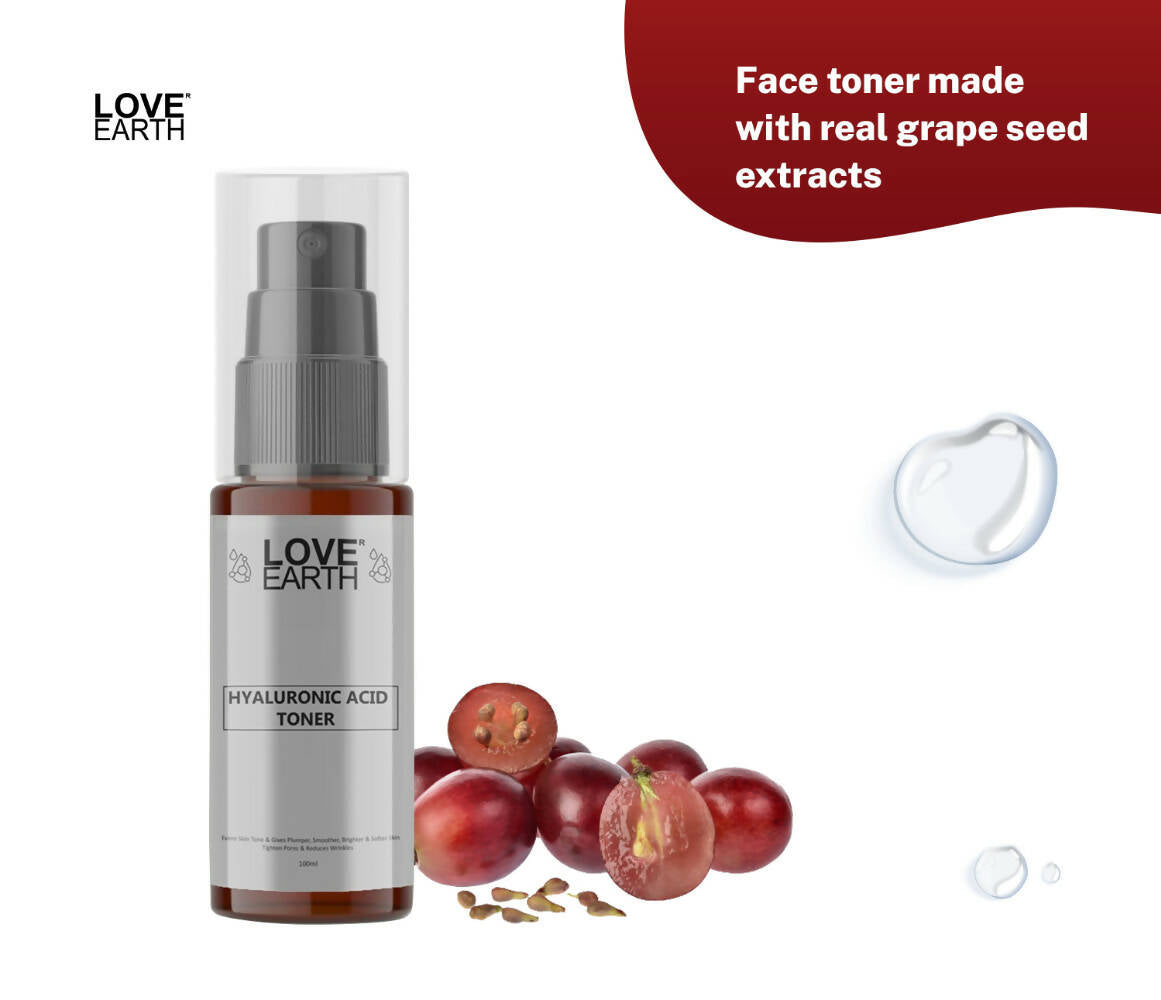 Love Earth Hyaluronic Acid Toner - Swadesiicart