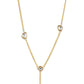 Gold-Toned White Brass Gold-Polished Necklace - Ruby Raang | Swadesiicart