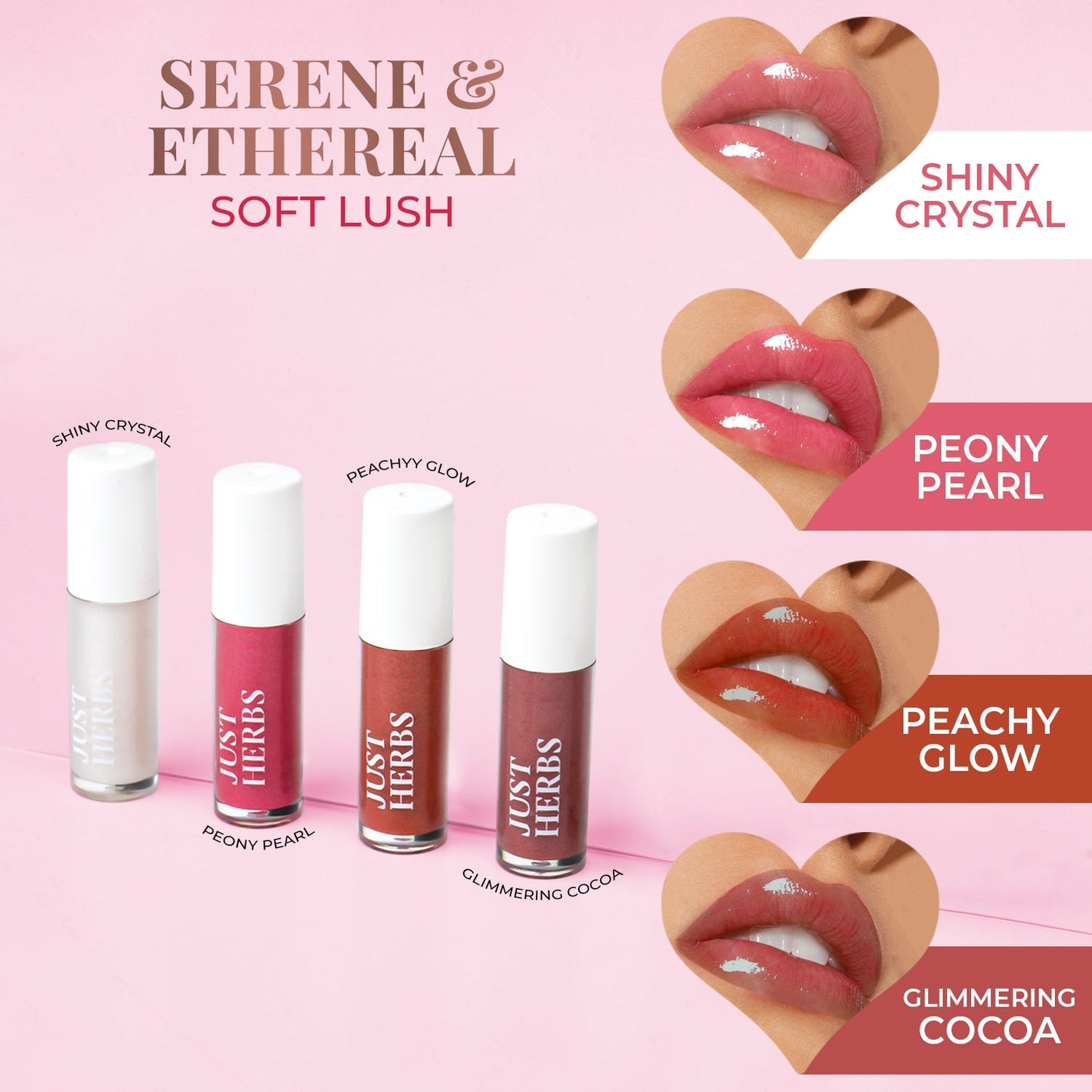 Serum-Infused Lip Gloss - Soft Lush (Copy)