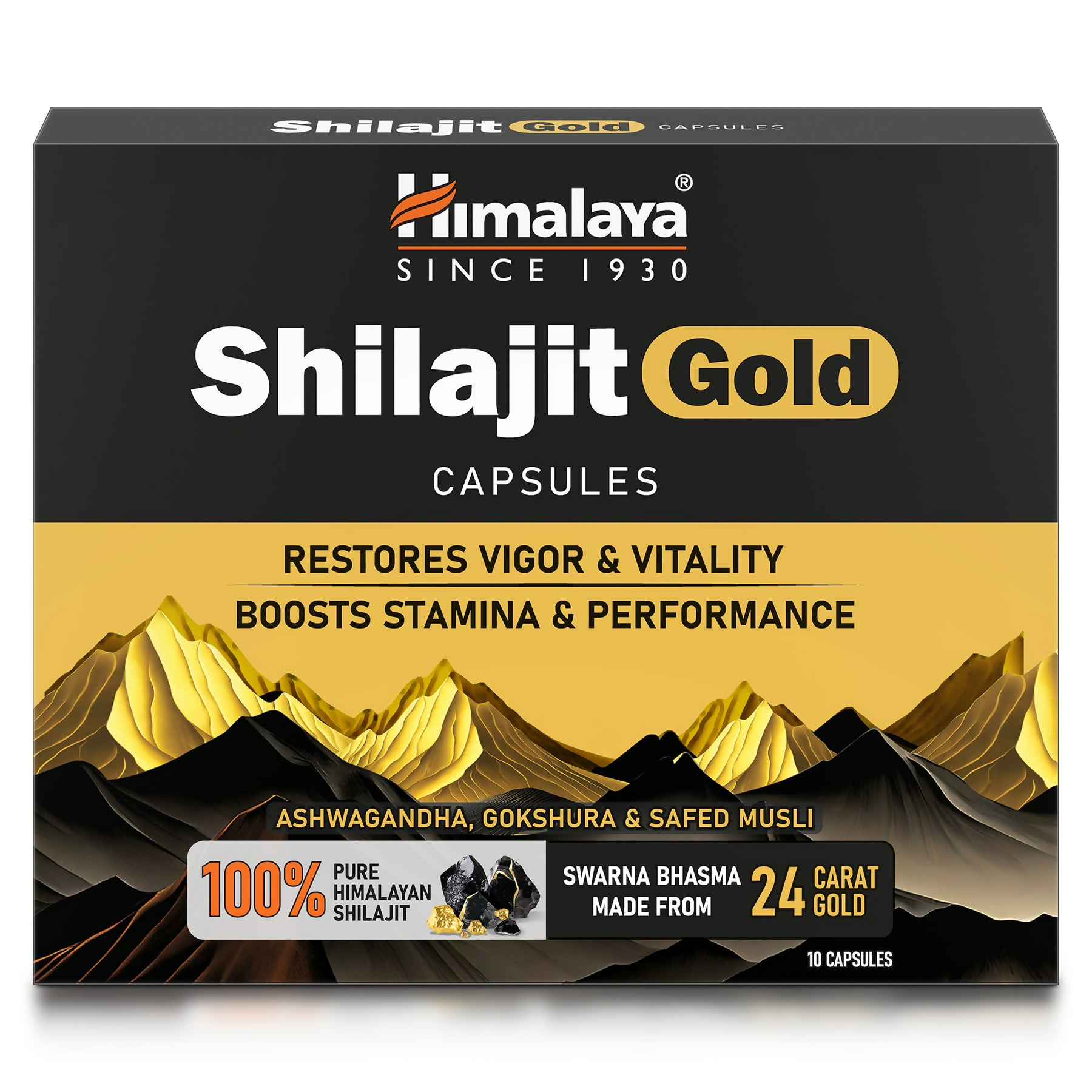 Himalaya Herbals SJ Gold Capsules | Swadesiicart