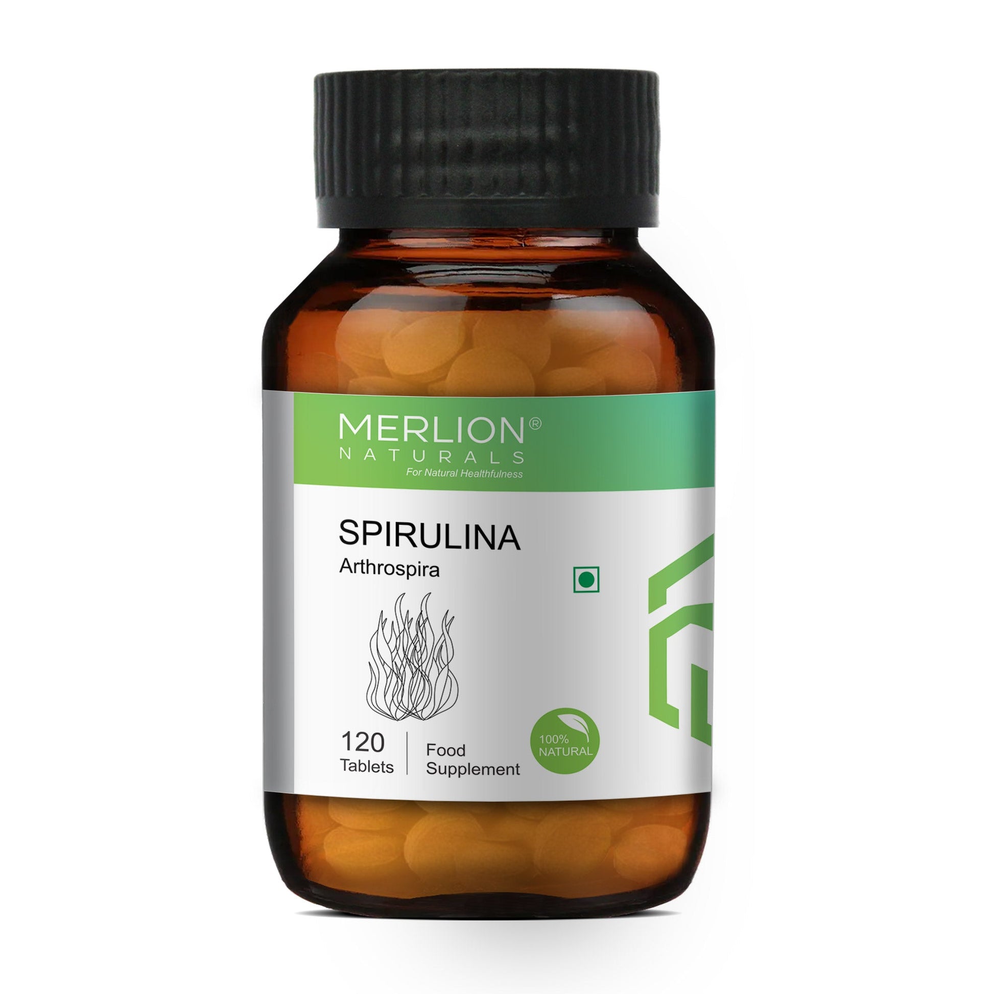 Merlion Naturals Spirulina 500mg Tablets - Merlion Naturals