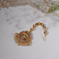 Kundan Maang Tikka (Gold) - Ruby Raang | Swadesiicart