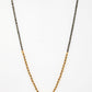 NVR Women's Set of 2 Gold-Polished Black Beaded Mangalsutra | Swadesiicart