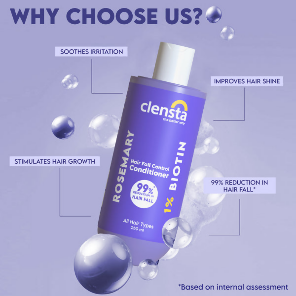 Clensta Rosemary Hair Fall Control Conditioner | Swadesiicart
