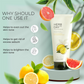 The Face Shop Herb Day 365 Master Blending Foaming Cleanser- Lemon & Grapefruit - Korean Skincare | Swadesiicart