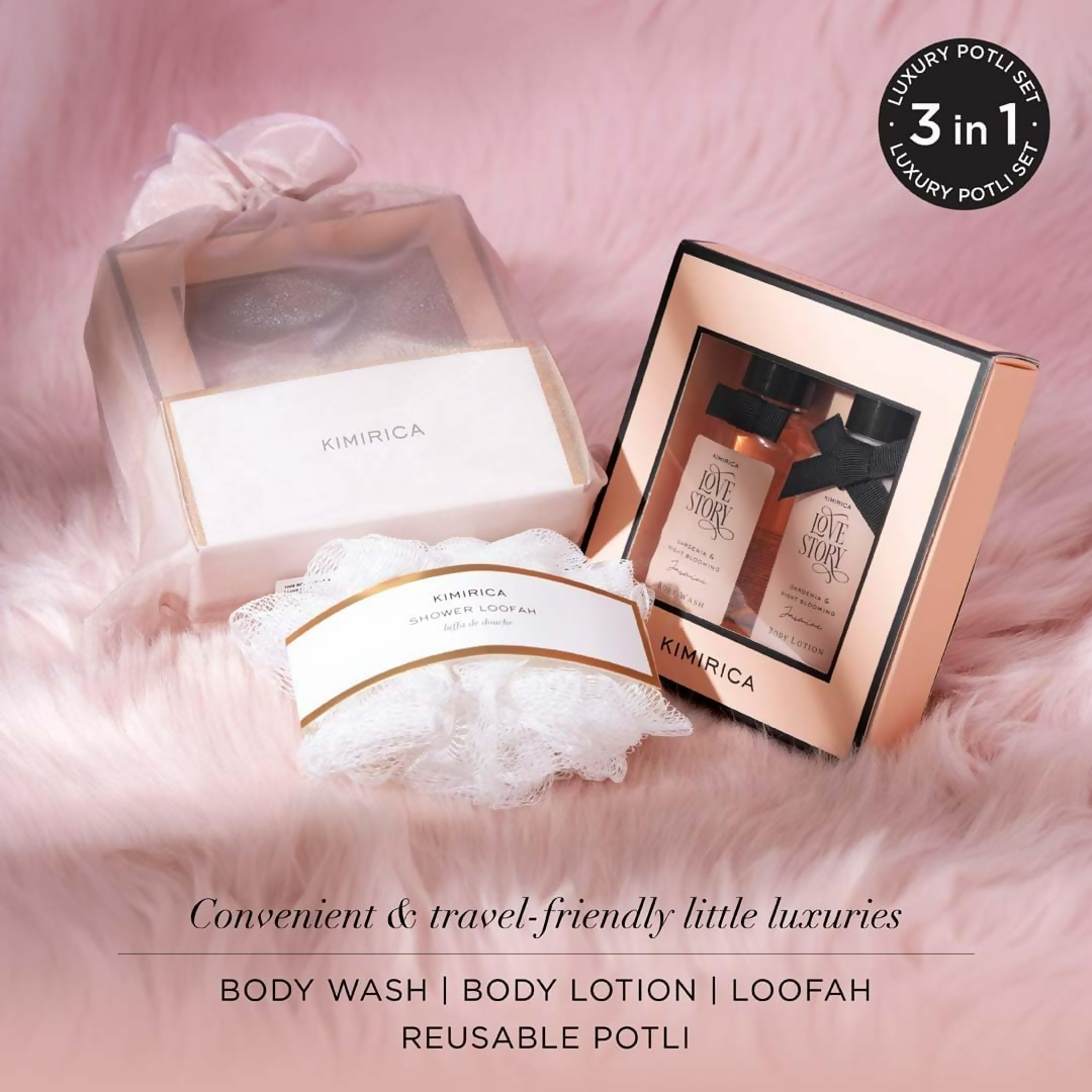 Kimirica Nothing But Love Duo Potli Gift Set - Swadesiicart