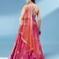 House of Panchhi Orange Organza Shibori Printed Lehenga choli & Dupatta | Swadesiicart