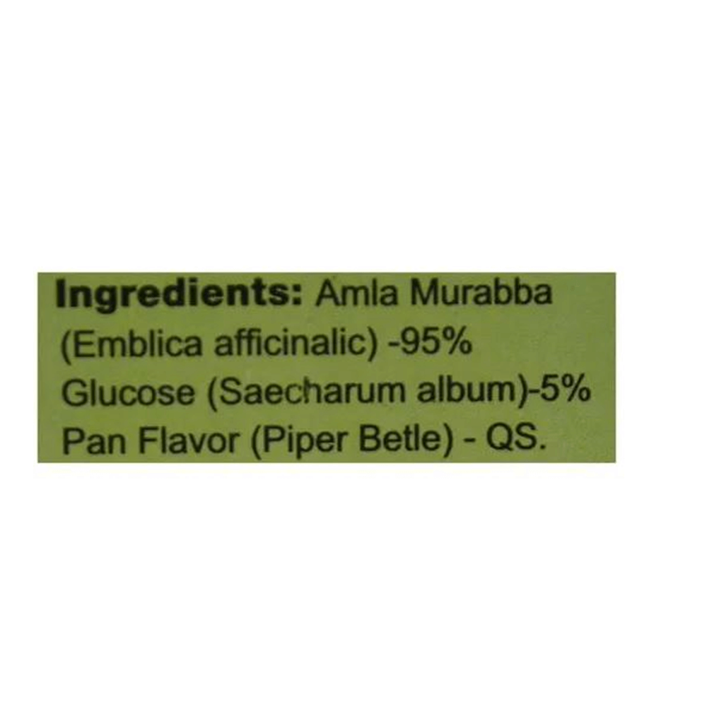 Sri Sri Tattva Amla Candy Paan Flavoured Ingredients