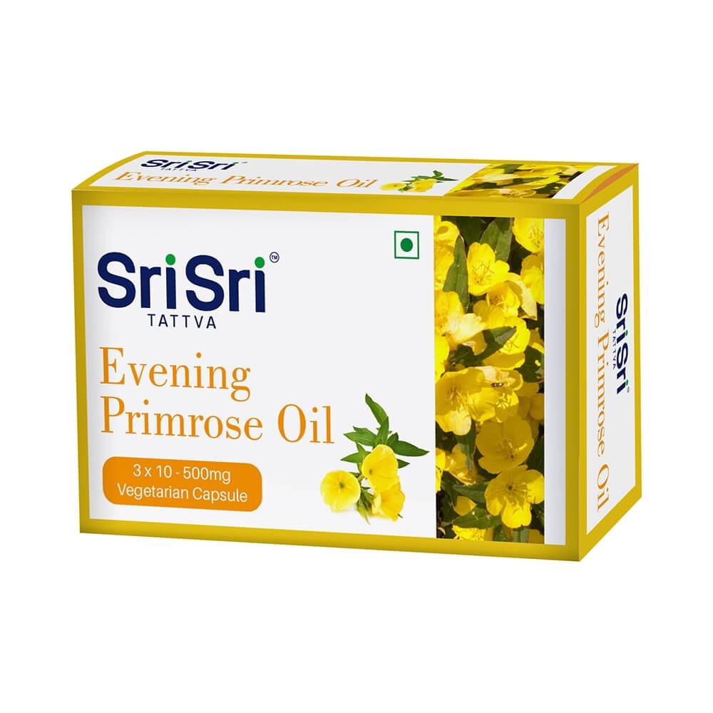 Sri Sri Tattva Evening Primrose Oil Capsules | Swadesiicart