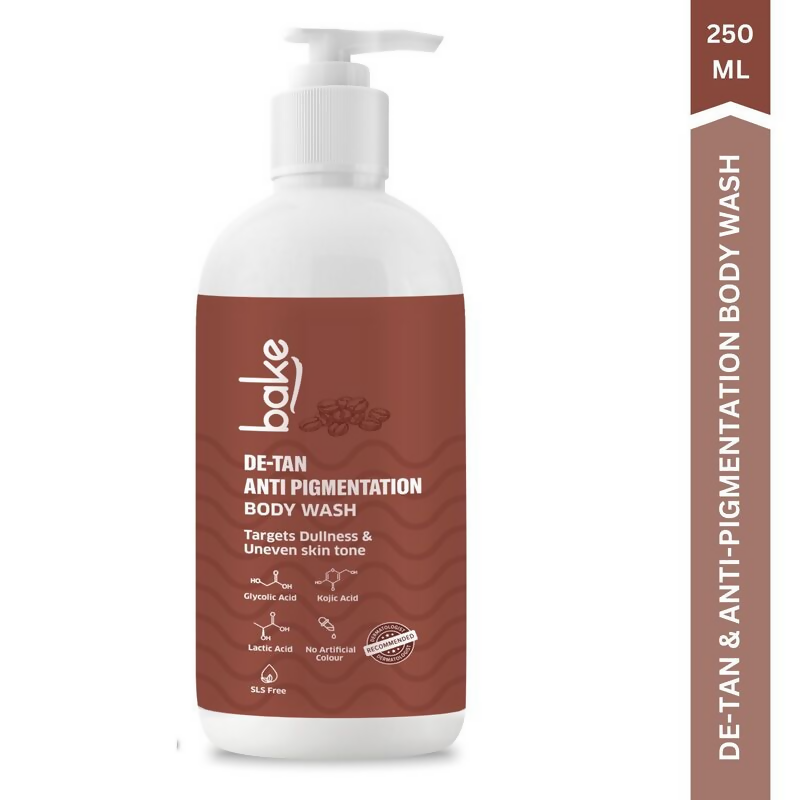 Bake De-Tan Anti Pigmentation Coffee Body Wash | Swadesiicart
