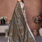Aastha Fashion Light Brown Linen Weaving Saree