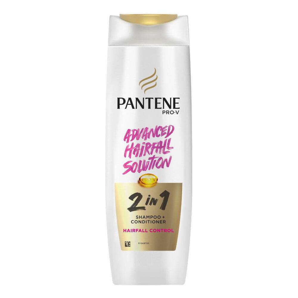 Pantene 2 In 1 Hairfall Control Shampoo + Conditioner | Swadesiicart