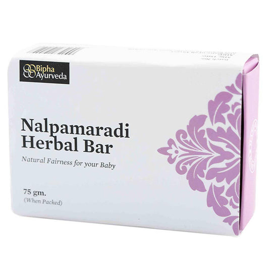 Bipha Ayurveda Nalpamaradi Herbal Bathing Bar - Bipha Ayurveda