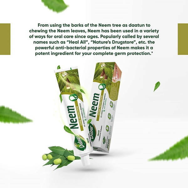 Dabur Herb'l Neem Germ Protection Complete Care Toothpaste benefits