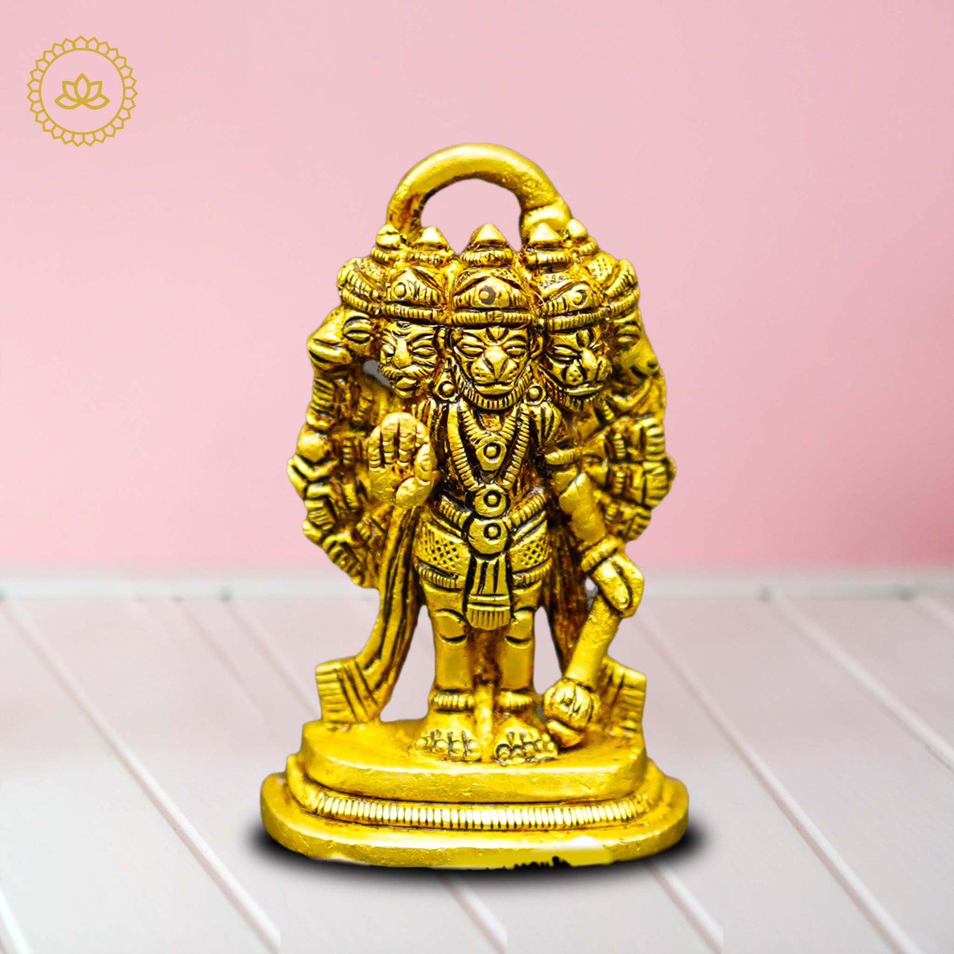 Standing Panchamuki Hanuman: Powerful Symbol of Heritage - Divine India Art