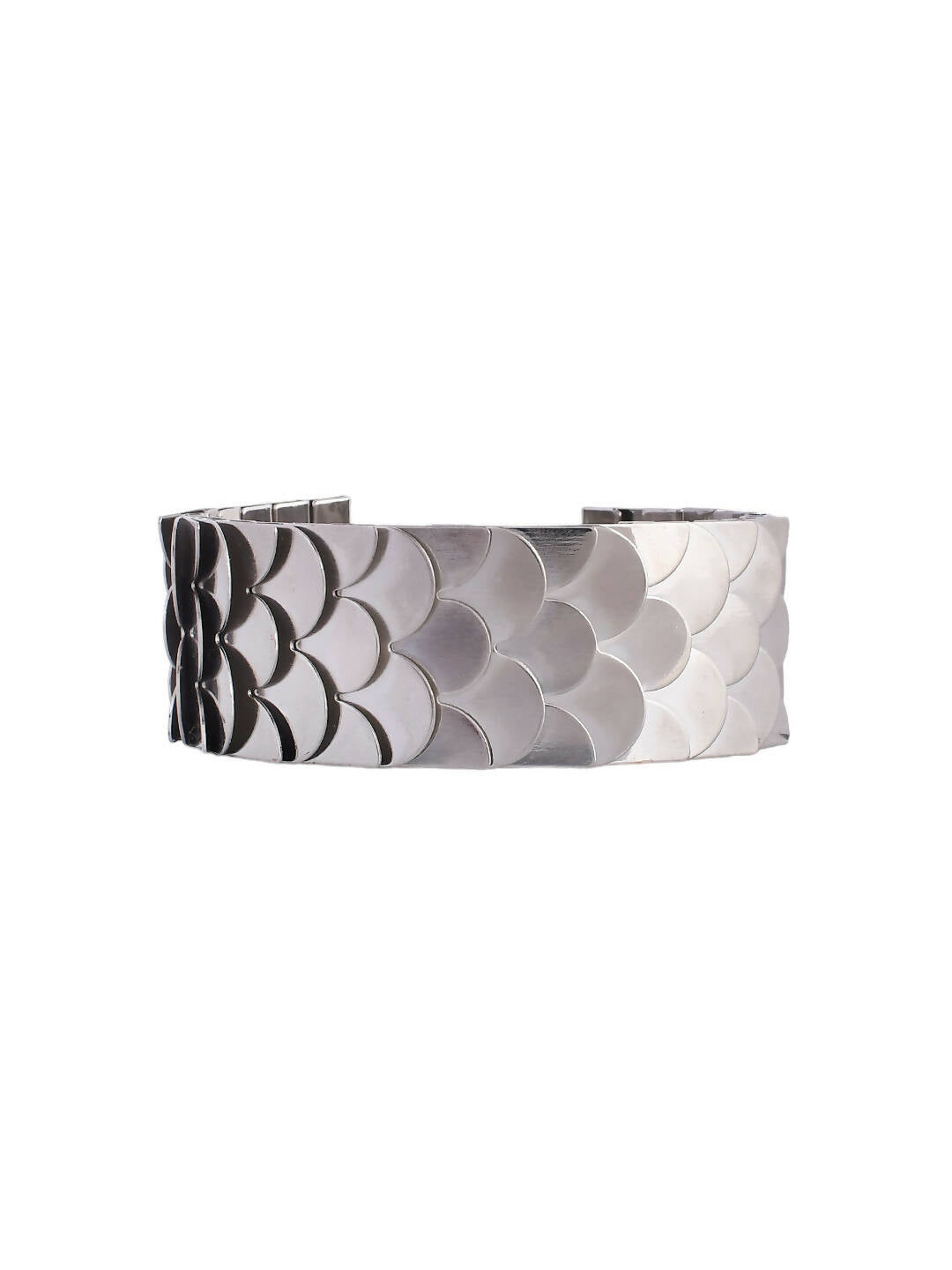 VOJ Women Silver Color stainless steel Bracelet - Swadesiicart