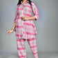 Morchari Digital Print Semi Muslin Co-Ord Set Top & Trouser-Multicolor - Swadesiicart