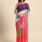Ahalyaa Women's Traditional wear Saree - Blue | Swadesiicart
