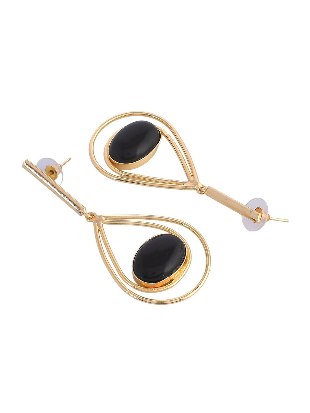 VOJ Women Gold Color stainless steel Earrings - Swadesiicart