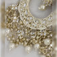 Jewel City Opulent Floral Pearl Chandelier Earrings - Exquisite Bridal Jewelry | Swadesiicart