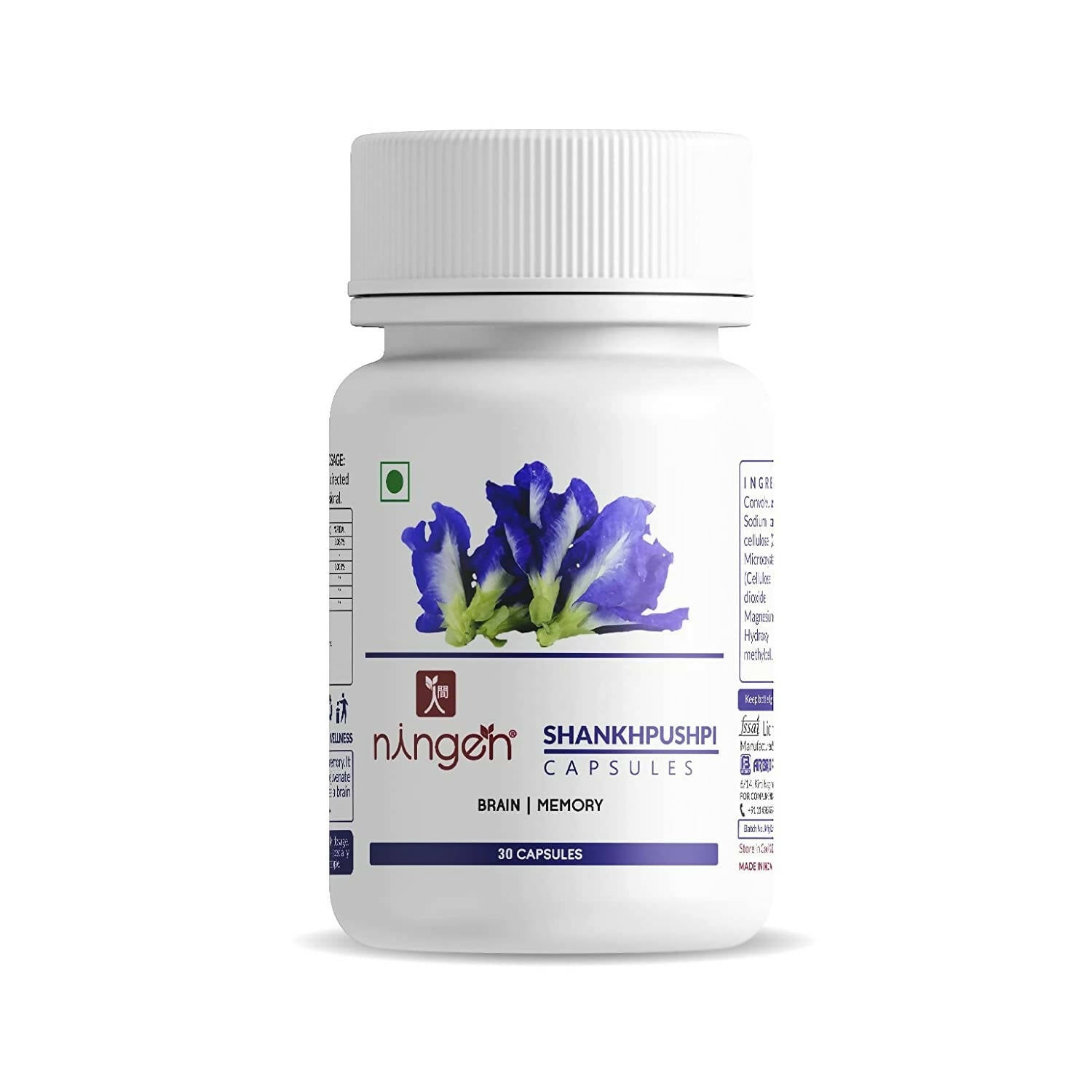 Ningen Shankhpushpi Oil Capsules | Swadesiicart