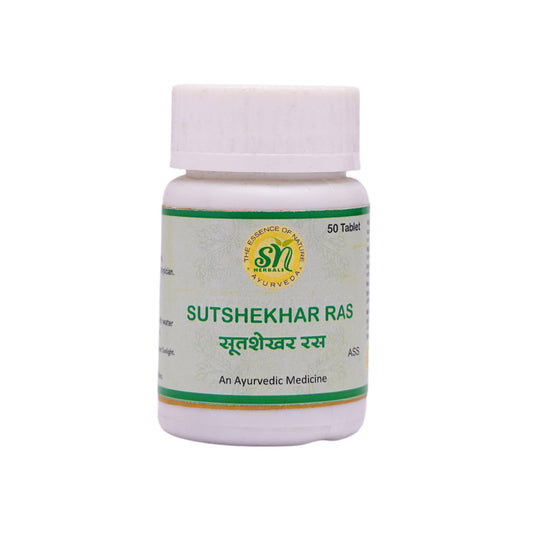 SN Herbals Sutshekhar Ras Tablets - SN HERBALS