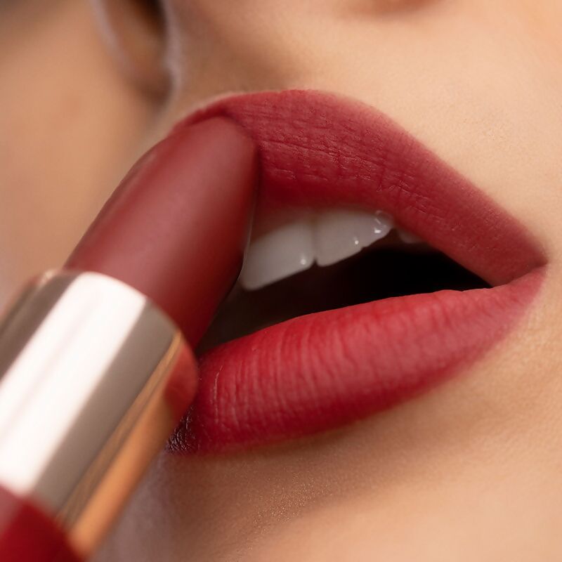 Kay Beauty By Katrina Kaif Matte Drama Long Stay Lipstick - On Screen | Swadesiicart