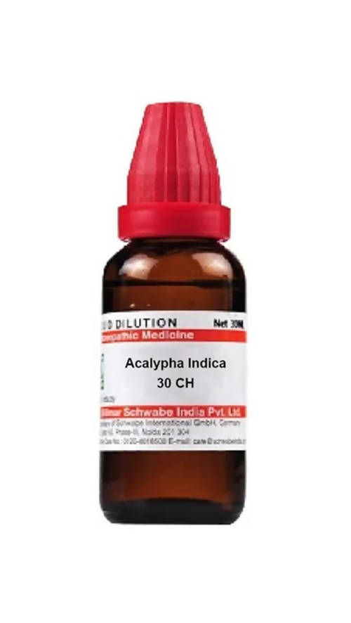 Dr. Willmar Schwabe India Acalypha Indica Dilution | Swadesiicart