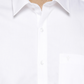 Ramraj Cotton Mens Full Sleeve Formal 100 % Cotton White Shirt | Swadesiicart