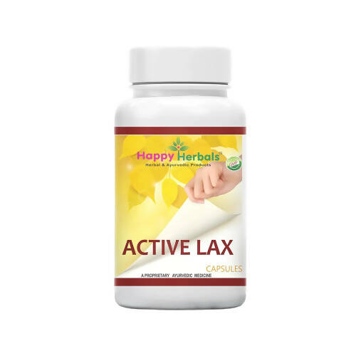 Happy Herbals Active lax Capsules | Swadesiicart