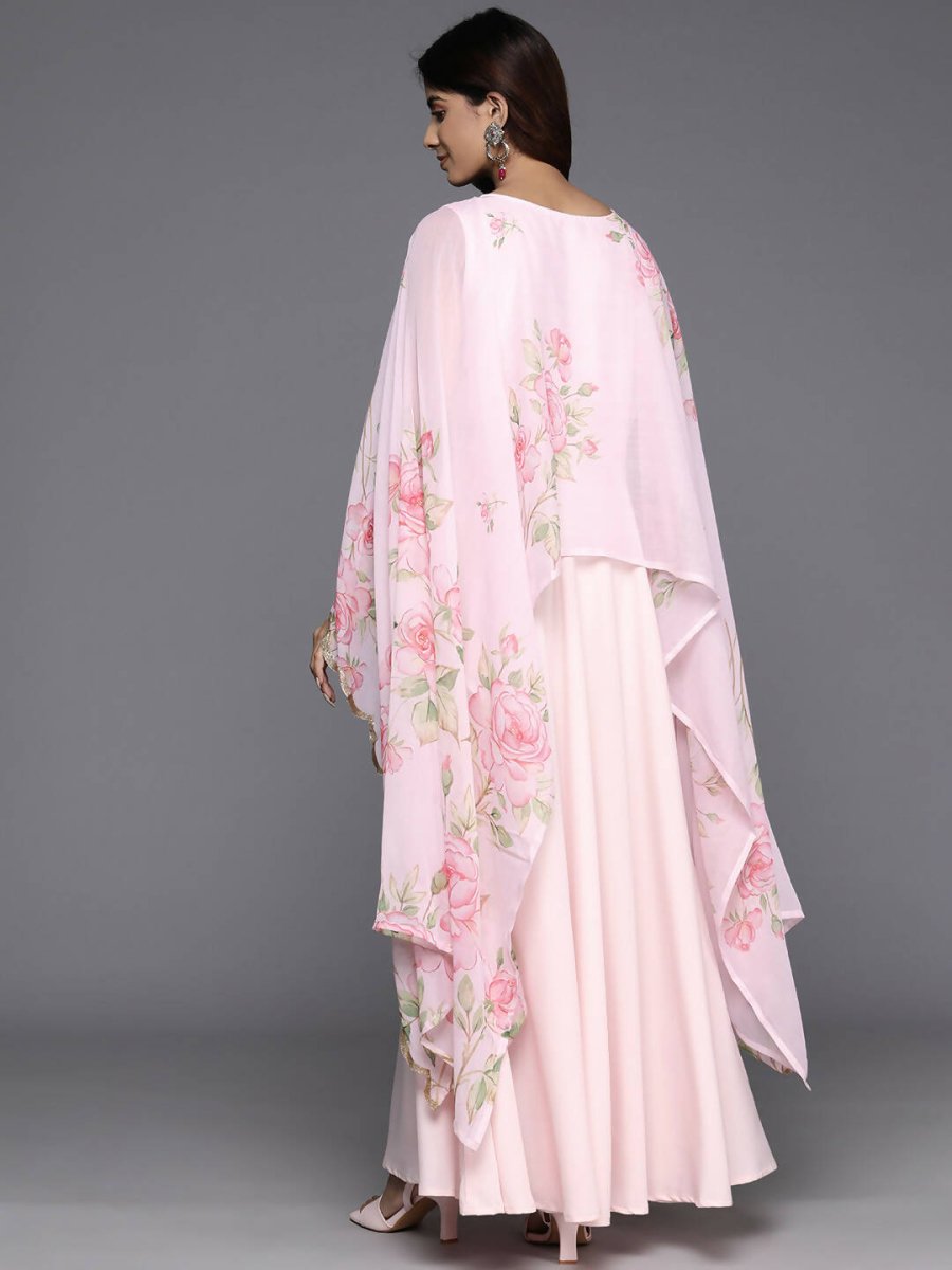 Ahalyaa Women's Traditional wear Dress - Pink | Swadesiicart