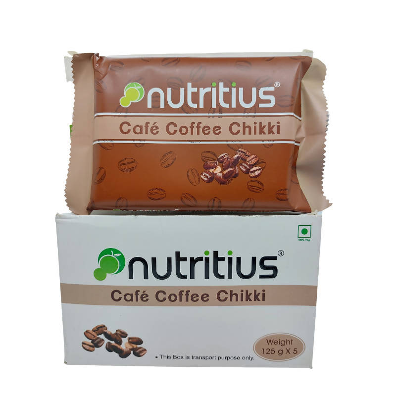 Nutritius Cafe Coffee Chikki | Swadesiicart