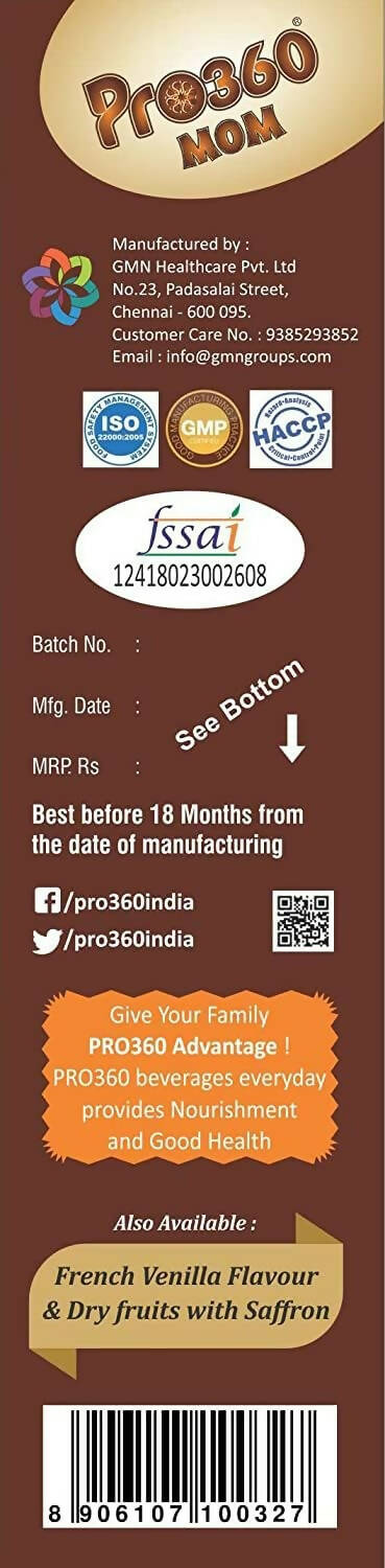 Pro360 MOM Protein Powder | Swadesiicart