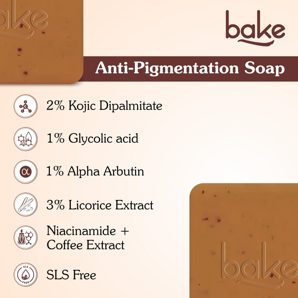 Bake De-Tan Scrub Treatment Coffee Soap | Swadesiicart