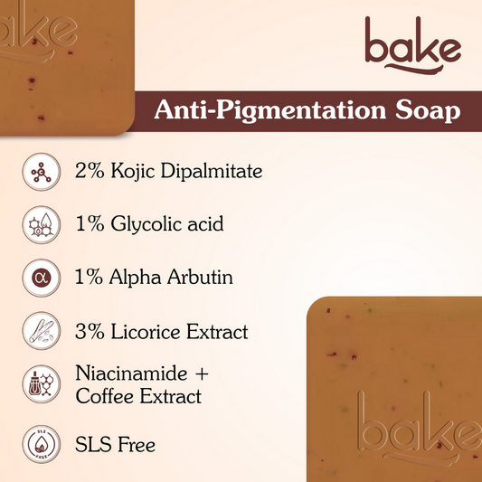 Bake De-Tan Scrub Treatment Coffee Soap | Swadesiicart