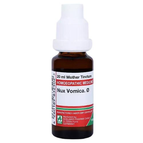 Adel Homeopathy Nux Vomica Mother Tincture Q | Swadesiicart