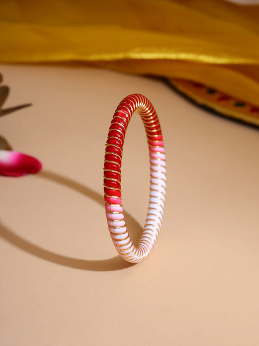 Ruby Raang Multi Traditional Bangle | Swadesiicart