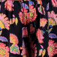 Lil Drama Jaipur Print Stylish Top with Pant Co-ordinate Set for Girls - Black - Swadesiicart