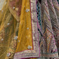 Jyoti Fashion Women's Multicolor Velvet Fancy Patch, Multi Thread Embroidered, Zircon Diamond, Sequins Work Wedding Lehenga Choli | Swadesiicart