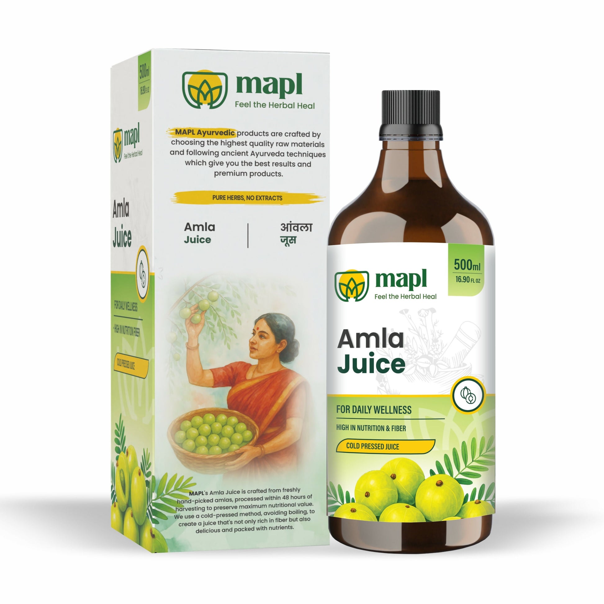 MAPL Cold Pressed Amla Juice | Swadesiicart