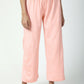 trueBrowns Peach Laced Kurta-Pant-Dupatta | Swadesiicart